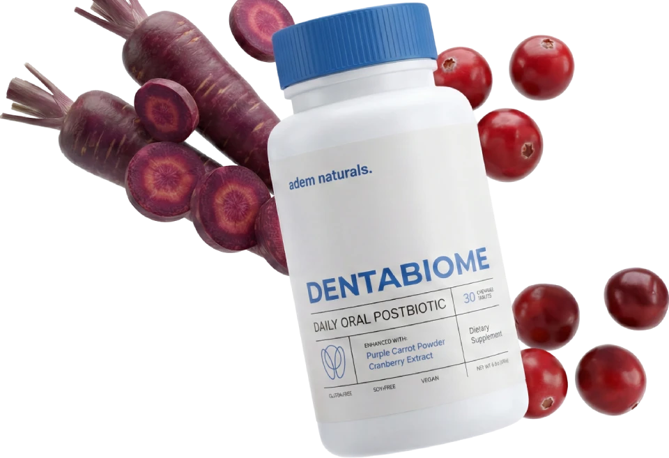 DentaBiome oral health supplement for healthy teeth and gums